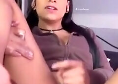 Kiranbooo frolicking with tgirl weenie