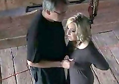 Sexy slut and master in cruel sex scenes BDSM porn