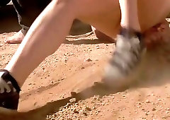 Pinned down and fucked hard by her horny dominant man