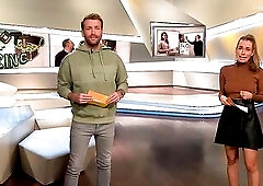 Annemarie Carpendale in sexy leather outfit!