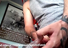 Dad makes you swallow a shot glass of jizm for voyeurism on him from the closet