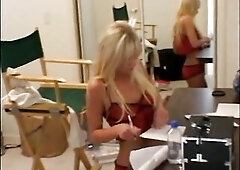 Those strumpets sure love to suck and screw large ebony weenies - BTS with sexy white and ebony chicks.