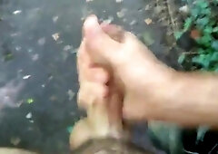 cumshots in the park 4