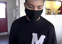 Hot Latin Boy Delivers A Creamy Blowjob For Money