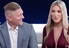 Blonde Hotwife Britt Blair Sucks And Fucks For Her Husband