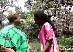 Breasty big beautiful woman Black Most good Allies Share Double Sex-toy In Nasty Homemade Lesbo Sex Tape