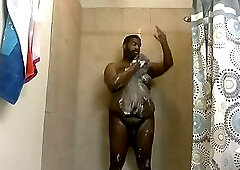 Afternoon slutty shower