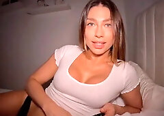 I Seduced My Stepbro to get a Creampie | Beautiful Colombian Model