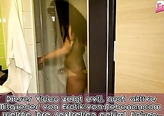 intimate homemade sextape in shower with german large titties mother i'd like to fuck
