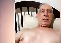 Grandpa's Horny Webcam Show