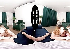 BRAZZERS - U Get Tempted By Girl Youngs & LaSirena69’s Bubble Asses & Moist Bazookas For A Hawt three-some