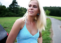The promised photo gallery with Tracy Gold and her scooter is here! U won’t watch stripped playgirl riding a scooter each day, so use this exception