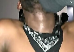 Big Black Cock fucks muscle cumpdump