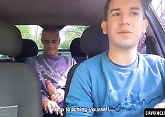 Edipo Rey got into the wrong ride and got fucked Leo Blue fat dick