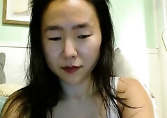 Uncensored japanese solo girl masturbation on couch