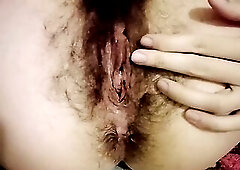 Natural mother i'd like to fuck with hirsute cunt and winking dark hole.