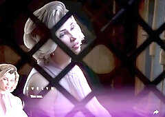 Mom gets into pc gameplay in an apocalust scenario