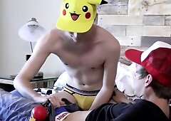 BareTwinks.com: Trimmed Kyle jerking Kyle Rhodes uncut cock