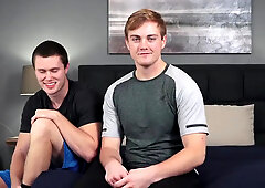 Mason Woods In Takes Damiens Cock