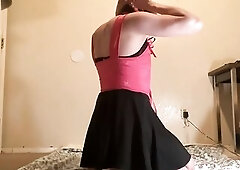 Disrobe Tease Butt Underware