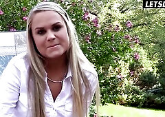 Solo Carnal Scene with Barra Brass and Her Fresh Toy - LETSDOEIT