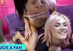 Hairless Snatch Spitroasted, 2 Men Enjoyment Siri And Tory!