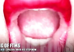 HD: Real STEP MAMMA w/ CORPULENT Lips sucks FTM Trans TEEN SON's Rod!