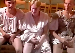 Young German teens 18+ plays gay games