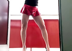 Dumb cootchie, the wannabe call girl, on the moist gallery