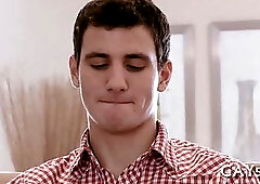 Handsome guy and big cock