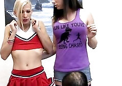 2 ts sweethearts share stud's ass aperture in excellent 3some action until facial spunk flow.