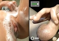 Soapy Masturbation