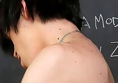 Gay emo slut lets his teacher bang his ass