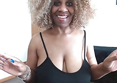 Ebony mistress Black Ebony Girl talks about her desires in a revealing solo interview