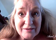 Aunt Judys In Judys - Your 61yo Busty Gilf Stepmom Maggie Gives You A Handjob (pov)