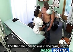 FakeHospital Fit nurse sucks and screws body builder