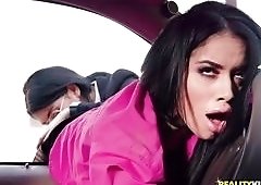 Busty Latina Gets Fucked By The Police Officer