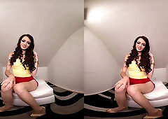 106 - Victoria - Cute Brunette Teen Amateur Toying
