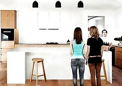 Poker of undresses with my step cousins (Part 1)