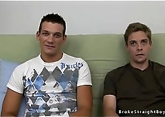 Naked Thug Giving Head To His Mate