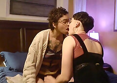 Lesbians In An Erotic Fuck And An Intimate Atmosphere