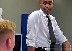 Interracial College Teachers Fuck & Fist In Class