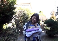 Great close up in japanese teen oral sex pov