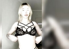 Student decided to masturbate on camera after sex. Full movie scene on onlyfans