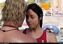 Aubrey Plaza, Rachel Bilson in various non-nude but still sexy scenes.