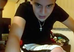 3 Beautiful Str8 Mexican Boys Playing With Their Hot Asses