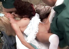 Outdoors Facial jizz flow