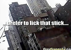 So Wild and Horny Gay Gangsta do Anal Fucking