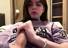 Amateur Solo Shemale Masturbation