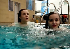Hottest Underwater Girls Stripping Dashka And Vesta